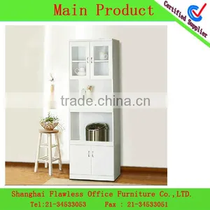 2013 Economical And Practical PVC Microwave Shelf Kitchen Cabinet Style Kitchen Fitalian Kitchen Furniture L-KF-0100 thumbnail-1