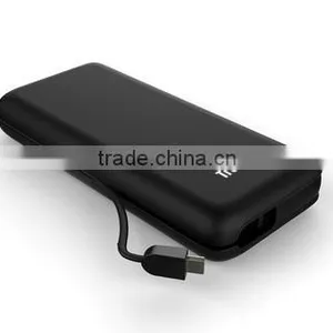 TRUSDA New Product Lithium Battery Charger Built in Cable Solar Power Bank 13000mAh With CE FCC ROHS thumbnail-5