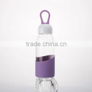 Glass Bottle With Tip With Rubber Wrap thumbnail-2