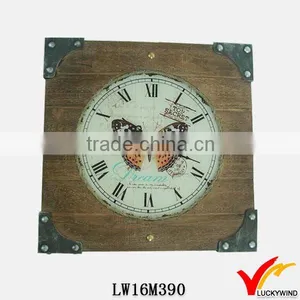 Handmade Craft Wall Decoration Metal Decorative Clocks thumbnail-1