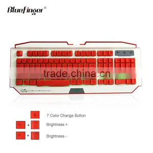 2015 Custom USB Wired Color pc Keyboard for Gaming thumbnail-2