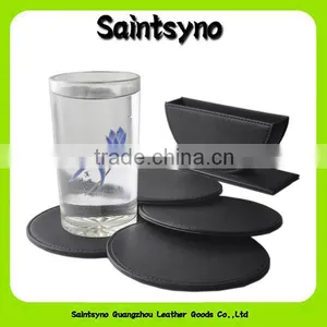 13002 Elegant and Grace Cup Leather Coaster thumbnail-1