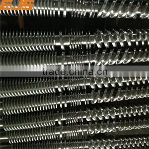 China Conical Twin Screw Barrel for PVC / PP Extruder Machine From Zhou Shan thumbnail-3