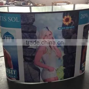 Customized Metal and Collapsible Folding 2*2 Pop up Style Advertising Desk thumbnail-1