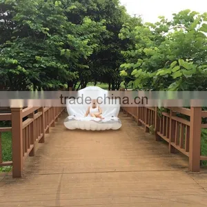 Custom Inflatable Seashell Swimming Pool Floats Toys Inflatable Pool Float Manufacturers thumbnail-3