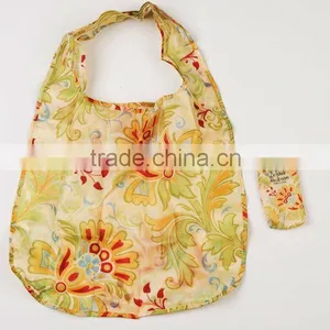 170T Suprior Quality Polyester Reusable Folding Shopping Bags thumbnail-2