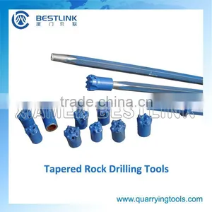 Coal Mining Rock Drilling Tapered Steel Rod thumbnail-1