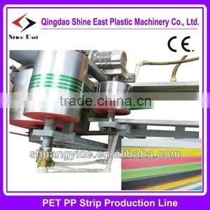 PET Packing Belt Plastic Machinery / Strapping Band Production Line thumbnail-1