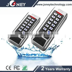 IP68 Waterproof Access Control System With Metal Rfid Keypad Reader thumbnail-1