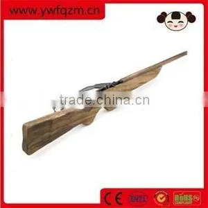 Wholesale Cheap West Wooden Toy Army Guns thumbnail-1