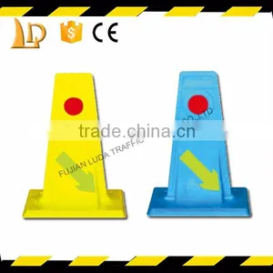Wholesale Yellow Recycled EVA Road Safety Lane Separator thumbnail-1