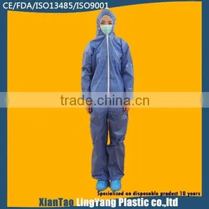 2015 New Safety Disposable Working Overalls With Hood thumbnail-2
