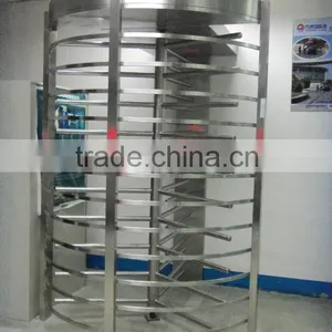 Full Height Turnstile With SUS304 Stainless Steel CE Approved thumbnail-5