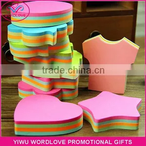 Custom Sticky Memo Pad, 4colors Fridge Sticky Notes, Sticky Note Pad thumbnail-6