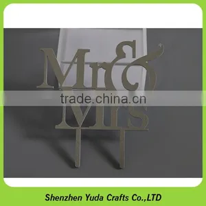 Popular Items for Engagement Cake, Mr And Mrs Wedding Cake Topper Acrylic Plexiglass Cake Topper thumbnail-1