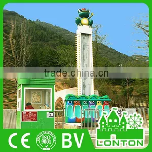 Children Amusement Park Rides Frog Jumping Tower Outdoor Entertainment Rides thumbnail-1
