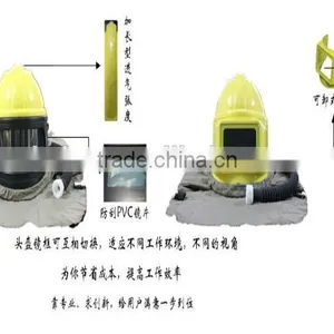 Sand Dust Protective Tool Abraive Sandblaster Mask thumbnail-3