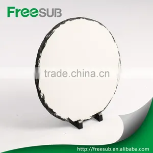 China Wholesale DIY L30*H30*W0.9CM Blank Circular Painting Sublimation Photo Rock thumbnail-2