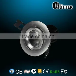 V0 Fire-proof CRI85 LED Downlight COB 10W ( Thermal Conductivity: 2.6 , Sharp COB1215 ) thumbnail-1