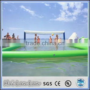Inflatable Water Volleyball Pitch Game For Water Park Field thumbnail-1