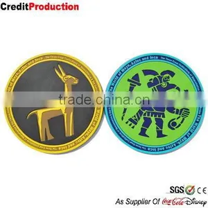 Excellent Quality Promotional Gifts Soft PVC Coaster thumbnail-1