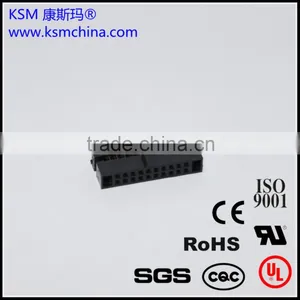 IDC Socket 1.27mm Flat Cable Black 20pin thumbnail-1