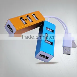 High Speed Novelty 2.0 Version 4 Port USB Hub thumbnail-1