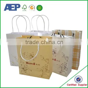 Tea Bag Paper Design With Logo Print/Oem Production Paper Shopping Bag thumbnail-1