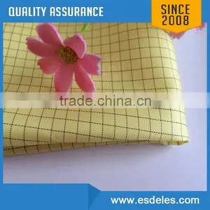 Cleanroom Class 1000 ESD Polyester Antistatic Fabric With Conductive Carbon thumbnail-3