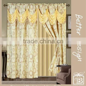 Cheap 2 PCS Luxury Classical Curtains Panel Decorative For Home thumbnail-1