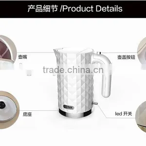 KE0201 1.7L New Design Orange Electric Water Kettle thumbnail-4
