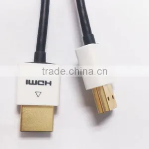 2M ABS Shell Slim Hdmi Cable With Gold Plated thumbnail-1