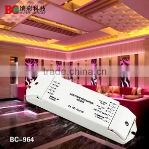 BC-964 DC5V-24V RGBW 4 CH Led Power Amplifier Led Power Repeater thumbnail-3
