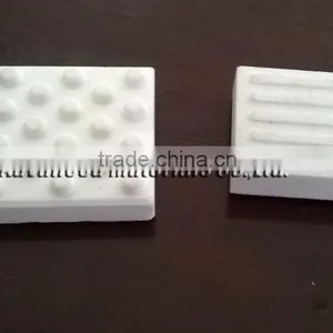 Alumina Ceramic Mosaic Tile With Dimple For Pulley Lagging thumbnail-5