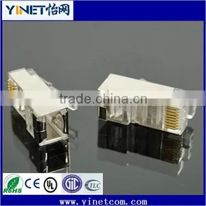 STP CAT6 Shielded RJ45 Modular Plug Guangzhou Supplier thumbnail-4