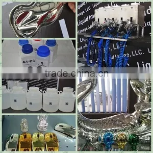 Mini Chemical Powder Coating Silver Spray Chrome Kit thumbnail-1
