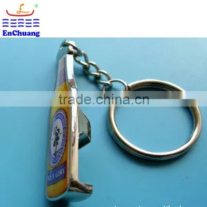OEM Bottle Shape Bottle Opener,zinc Alloy Opener With Keyring thumbnail-1