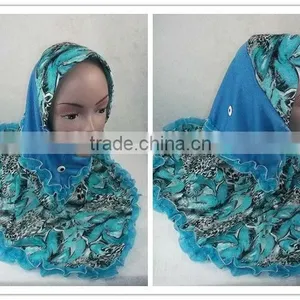 Wholesale Fashion Women's Muslim Hijabs OEM thumbnail-3