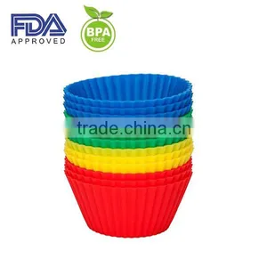 Hot Sell Silicone Muffin Pan/silicone Muffin Molds/silicone Cake Mold thumbnail-1