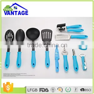 59 Pcs Hot Blue Cooking Pot and Pan Stainless Steel Non-stick Ceramic Cookware thumbnail-4