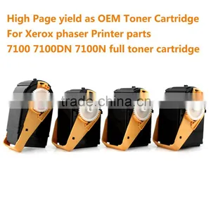 Compatible Xerox Phaser Printer Parts 7100 7100DN 7100N Toner Cartridge OEM NO:106R02599,106R02600,106R02601,106R02605 thumbnail-4