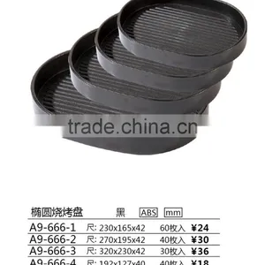 Oval Plastic Barbecue Tray thumbnail-1