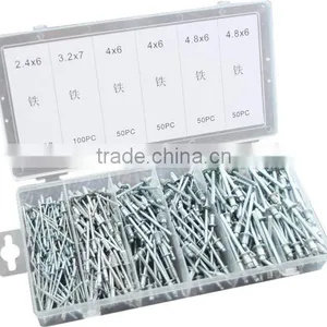 TC BV Certification 400pc Hardware Assorted Steel Rivets Box thumbnail-1