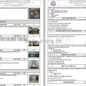 Hight Quality Second Hand Cattle and Sheep Slaughterhouse Project For Slaughter Line Equipment thumbnail-5
