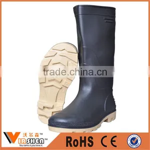 Prefessional Pvc Rain Safety Gum Boots Competitive Price thumbnail-1