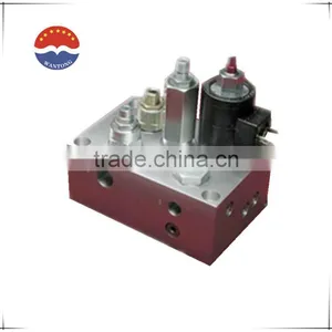 Small Aluminum Hydraulic Manifold 1.8ton With 3 Valve thumbnail-1