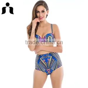 2017 Hottest New Fashionable High Waist Swim Wear thumbnail-6