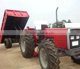 Pakistan High Quality Hydraulic Tipping Trailer thumbnail-1