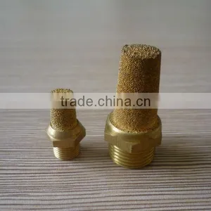 Brass Pneumatic Silencer Brass Air Muffler Silencer thumbnail-4