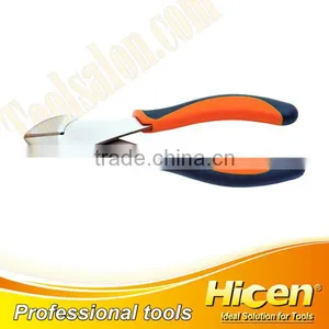 Bi-color PP TPR Handle Heavy Duty Diagonal Cutting Pliers thumbnail-1